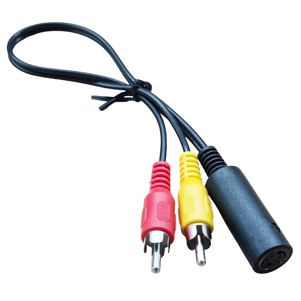 Commodore 1701 - 1702  Monitor to SVHS S-Video Adapter Cable