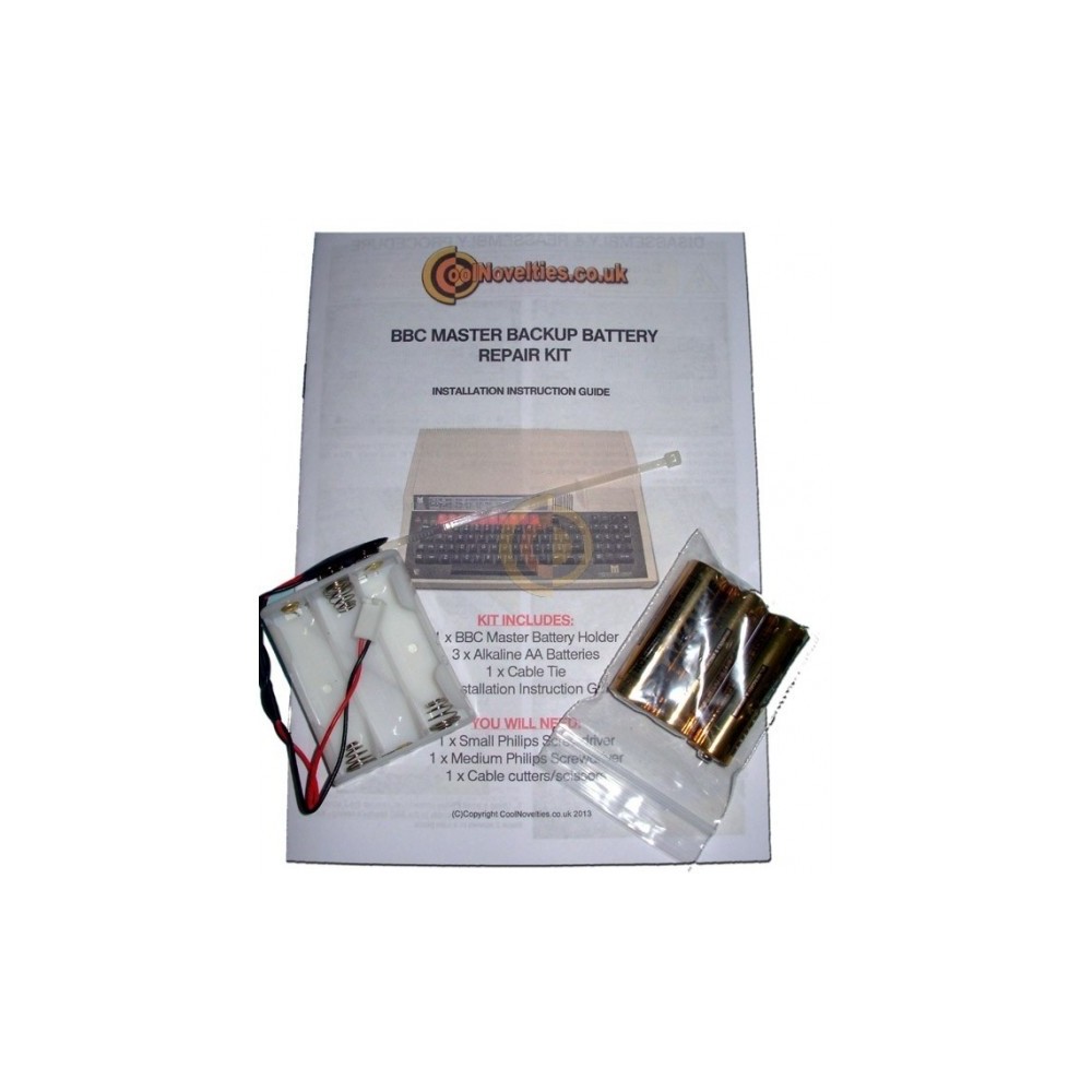BBC Master Replacement CMOS Battery Repair Kit