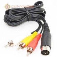 Commodore C16, C64, C128 & Vic 20 RCA Video Cable