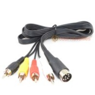 ommodore C64 & C128 Chroma, Luma & Audio Cable