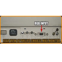 Philips CM8833 Mk2 RGB Monitor to Scart Adapter