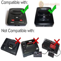Sega Mega Drive 2 & Genesis 2 AV Video Scart Cable