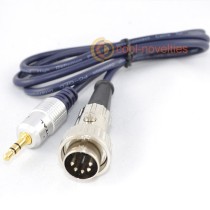 Naim / Quad Hi-fi to iPod, MP3, Audio Jack Interconnect Cable