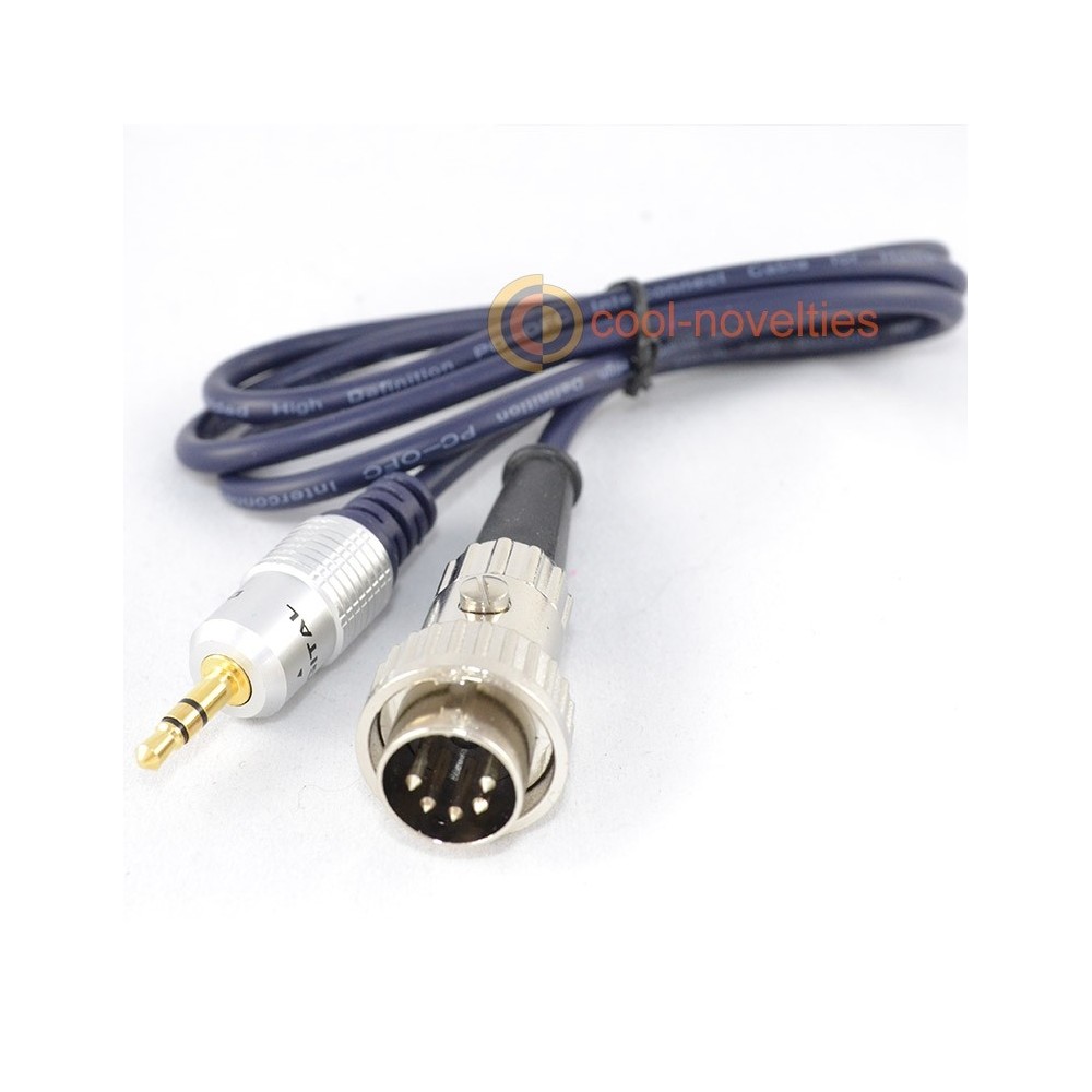 Naim / Quad Hi-fi to iPod, MP3, Audio Jack Interconnect Cable