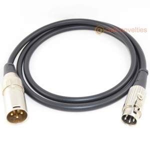 XLR to 4 pin DIN Plug Interconnect Interconnect Cable