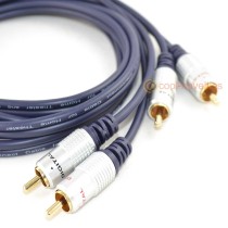 Naim 5 pin DIN to 4 x RCA Phono Cassette Deck Interconnect Cable