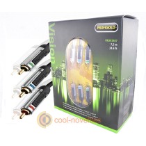Profigold 7.5m Component Video Cable 24K Gold