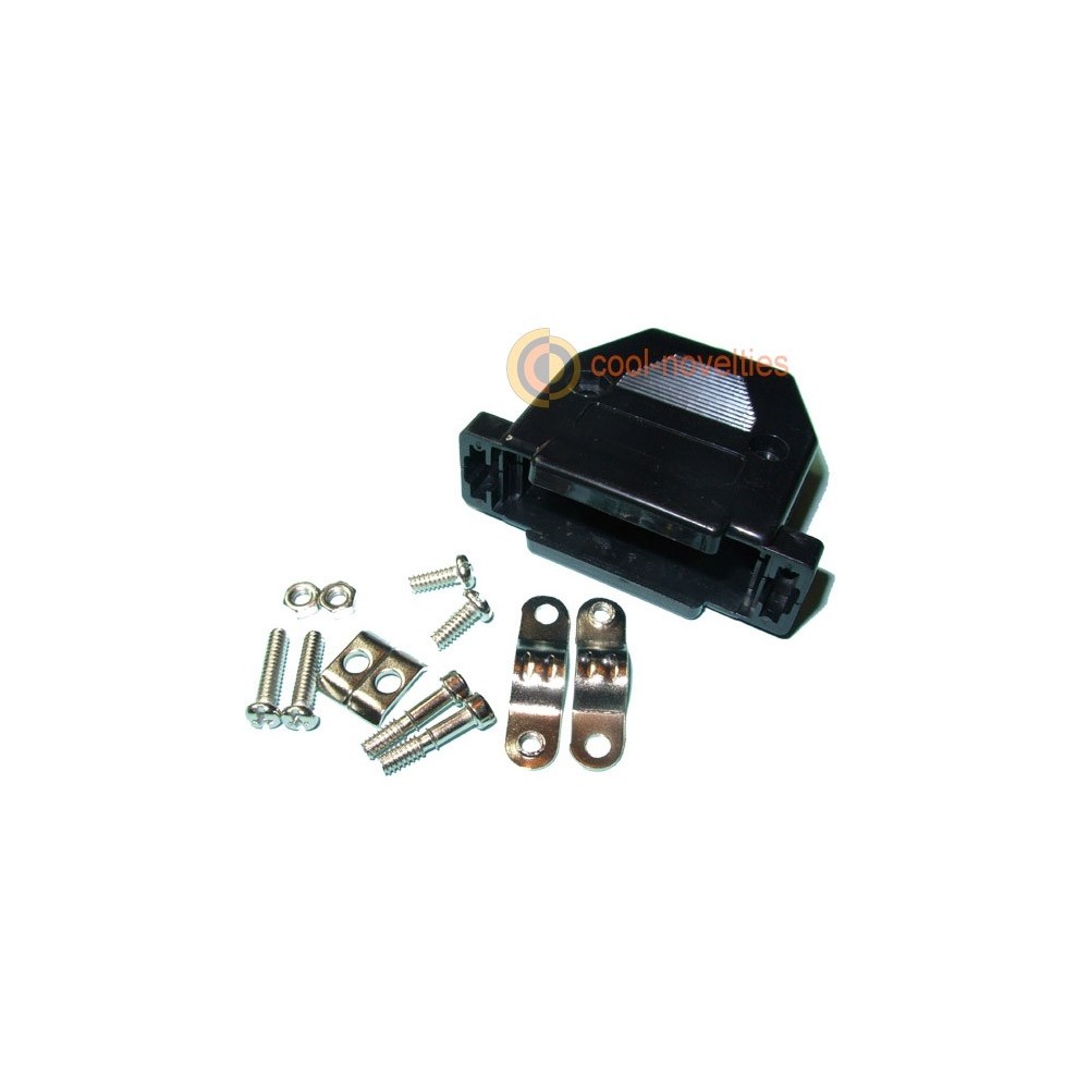23 Way D-Sub Hood Cover - Black Gloss