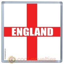 England St George's Flag Novelty Mat Coaster