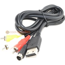 Sega Dreamcast S-Video & RCA A/V Cable
