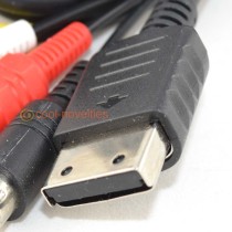 Sega Dreamcast S-Video & RCA A/V Cable