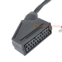 Sony PVM BNC Monitor to Scart Adapter Cable