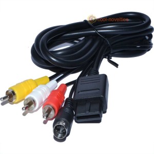 Nintendo SNES and N64 S-Video & RCA TV Cable