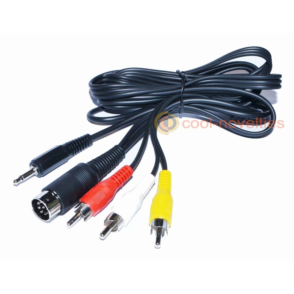 Sinclair Spectrum 128 +2 Grey Model RCA Audio/Video Cable