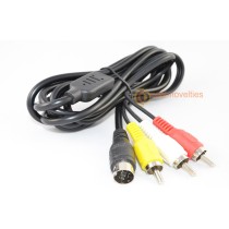 Sega Mega Drive 2 & Genesis 2 AV Video RCA Cable