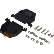 25 Way D-Sub Black Hood