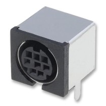 8 pin Mini-DIN Socket (Shielded) PCB Mount