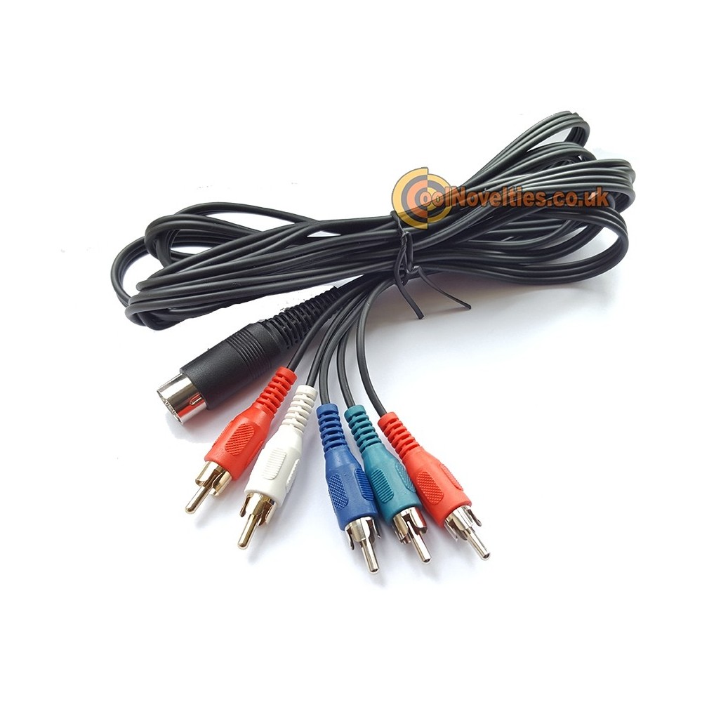 Texas Instruments Ti-99/4A Component Video Cable (Euro Models)
