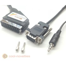 Sinclair Spectrum ZX Next Analog RGB Scart Cable