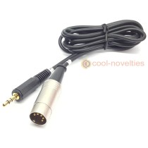 Gold MIDI 2.0 TRS (Type A) Cable for Korg, Make Noise, Akai, 3.5mm Straight Plug