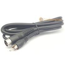 Tandy TRS-80 Model 1 Composite TV Video Cable - 5 pin DIN to Phono