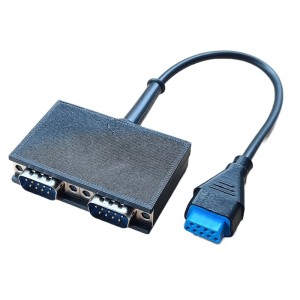 Texas Instruments Ti-99/4A Joystick Adapter (2 port)