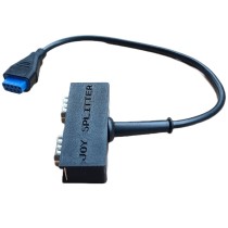 Colecovision Joystick Port Splitter - 2 into 1 "Y" Adapter